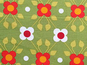 Baumwolle Soft Cactus Toddler Ivy Blumen & Punkte - gr�n