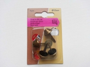 Bodenn�gel 4er Pack 15mm f�r Taschen, messing