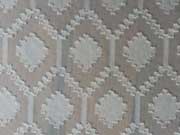 Chiffon/Spitze Rauten, cremeweiss