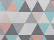Dekostoff Skandinavischer Look Dreiecke