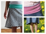 Eva M�dchen Jerseyrock Schnittmuster