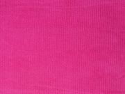 Feincord uni - dunkelpink