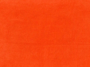 Feincord uni - orange