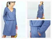 Frau Vilma Jerseykleid Schnittmuster