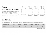 Hennie Top Racerback Schnittmuster