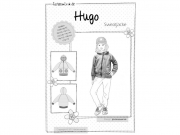 Schnittmuster Sweatjacke Hugo Farbenmix
