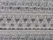 Jacquard Mexico - schwarz/ecrue