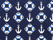 Jersey Anker & Rettungsringe, dunkelblau