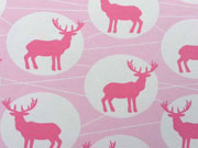 Jersey Hirsch im Kreis, rosa