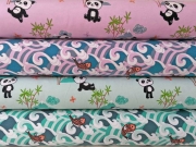 RESTST�CK 35 cm Jersey Panda World - rosa