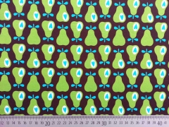 Jersey Birnen Herzen Hamburger Liebe, hellgr�n braun