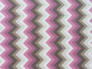 Stenzo Jersey Zickzack - altrosa/braun