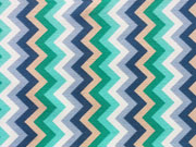 Stenzo Jersey Zickzack -dunkelblau/mint