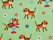 Jersey Zirkus Tiger - hellgr�n