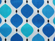 Kabloom  Blue Geo-blau/wei�