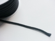 Kordel 5mm breit - dunkelgrau