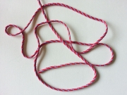 Kordel 4 mm, rot/flieder