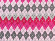 Lovely Grey - Rautenmuster pink/rosa af grau