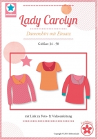 Lady Carolyn Damenshirt mit Einsatz Schnittmuster