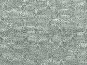 luftiger Strickstoff mit kleinem Zopfmuster, mint