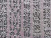 Leichter Strickstoff mit Zopfmuster, grau rosa