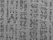 Leichter Strickstoff mit Zopfmuster, grau steingrau