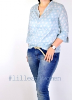 Lillesol No.6 Blusenshirt Webware Schnittmuster