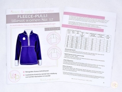 Lillesol Woman No.12 Fleece-Pulli Schnittmuster