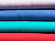 Jersey melange - kr�ftiges mintgr�n