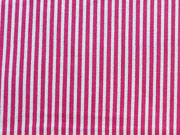 Mini Streifen - pink/wei�