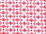 Ornaments Zopfmuster, lachs (rosarot)