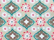 Ornaments Ornamente & Blumen, beige