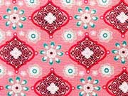 Ornaments Ornamente & Blumen,  lachs (rosa)