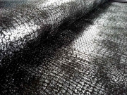 Elastischer Paillettenjersey Schlangenmuster