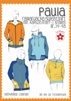 Paula Raglanjacke Sweatshirt Papierschnittmuster