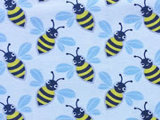 RESTST�CK 64 cm Jersey Bienen Hamburger Liebe, wei�