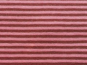 Ringeljersey 2mm, Beere-Rosa