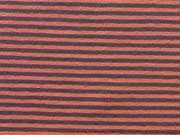 Ringeljersey 2 mm - dunkelgrau coralle