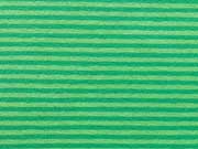 Jersey Streifen 2 mm, hellgr�n grasgr�n