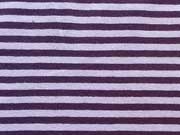 Jersey Streifen 2 mm, lila helllila