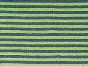 Ringeljersey 3 mm, hellgr�n/dunkelgr�n