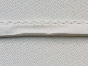 Schr�gband H�kelkante, 14 mm, cremeweiss