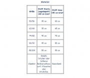 Schnittmuster Weste & Hose Sonne, Mond und Sterne Farbenmix