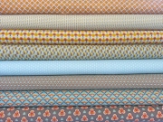 Popelin Sew me Up B�ume-gelb/orange/grau