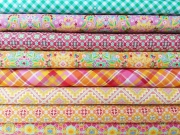 Baumwolle Spark of Happiness Zosia Rosen & Blumen, pink