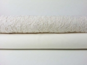 Spitze Lace Fiona Blumen, cremeweiss