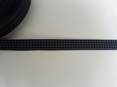 Staaars Farbenmix schwarz-grau, Webband