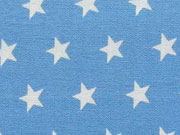 Sterne 1 cm, stahlblau-wei�