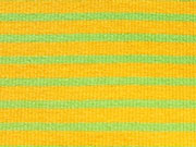 Ringelb�ndchen, Feinripp - gelb/limette