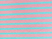 Ringelb�ndchen, Feinripp - rosa/hellblau